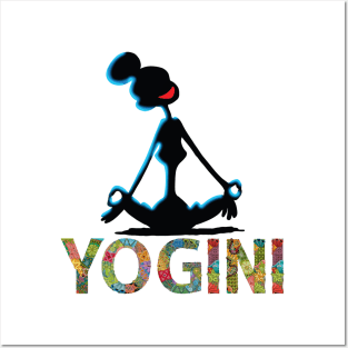 Yogini - A Meditator, A Guru! Posters and Art